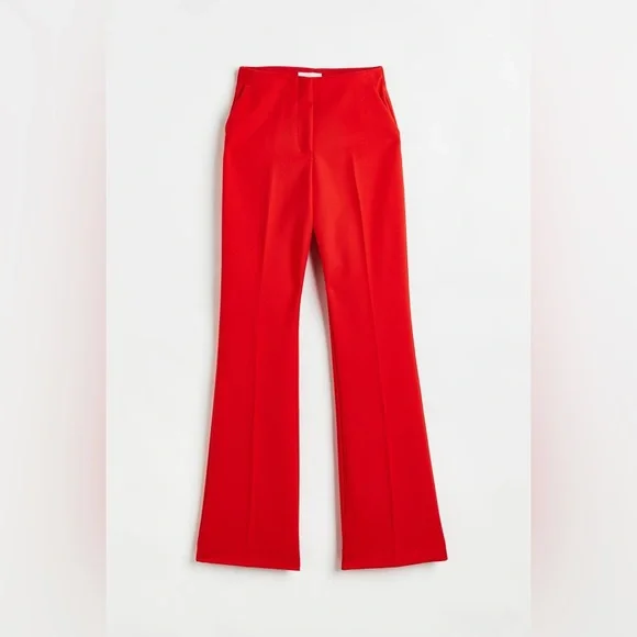 H&M | Pants & Jumpsuits | Nwt Hm Red Flared Dress Pants Size 2 | Poshmark H&M | Pants & Jumpsuits | Nwt Hm Red Flared Dress Pants Size 2 | Poshmark